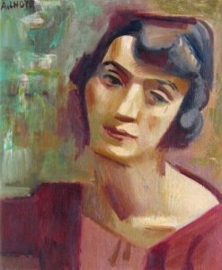 André LHOTE (1885-1962)Portrait d'Anne